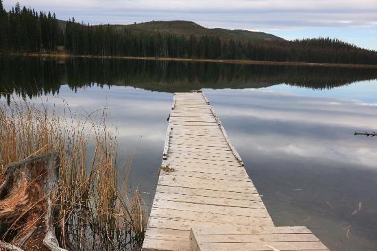 Logan Lake Lac Le Jeune Nature Resort מראה חיצוני תמונה